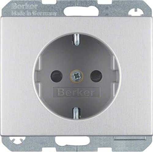 Berker 41357003 Steckdose SCHUKO mit erhöhtem Berührungsschutz K.5 Alu Mesch Shop Berker 41357003 Steckdose SCHUKO mit erhöhtem Berührungsschutz K.5 Alu Mesch Shop